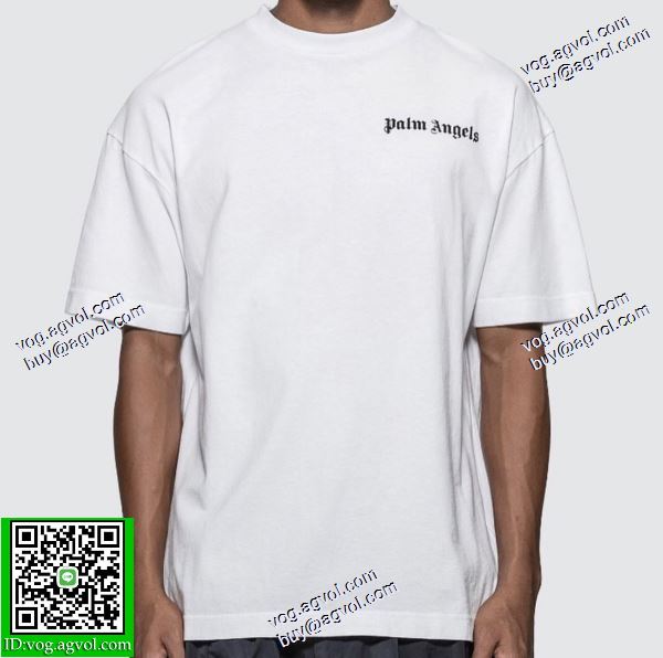 モデル大絶賛? Palm Angels 梵字プリントドルマン半袖Tシャツ 2020秋冬 半袖Tシャツ パーム エンジェルス ブランド コピー 2色可選